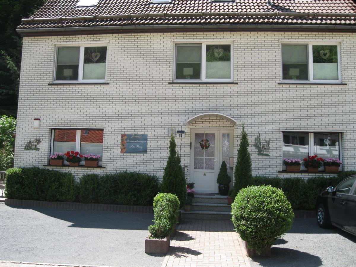 Ferienwohnung Schwarzer Hirsch Wieda Luaran gambar